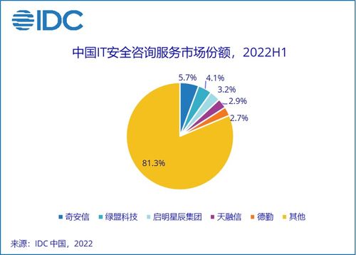 IDC 2022上半年中国网络安全服务市场规模同比增长11% 互联网安全服务成新增长极